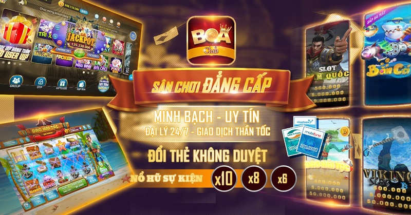 boa club đổi thưởng