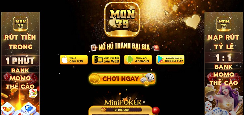 tải app mon79 club