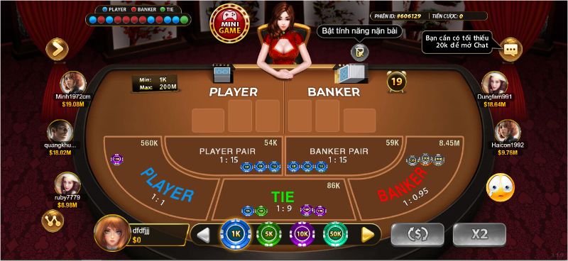 Đừng quên mang theo các mẹo nhỏ khi chơi baccarat tại X8 Club 