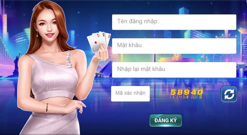 Đăng ký tài khoản cá nhân để bắt đầu tham gia chơi game tại Zone69