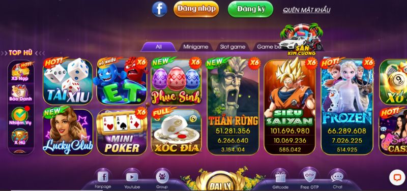 Choáng Club là cổng game mới được nhiều anh em tin tưởng tham gia