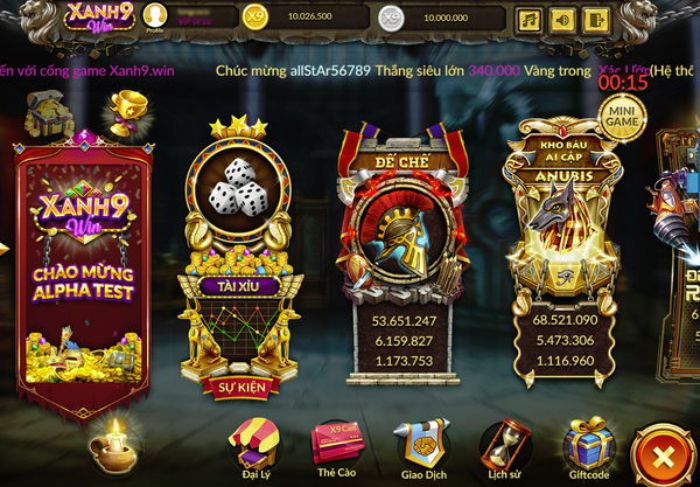 Kho game hấp dẫn đầy chuyên nghiệp