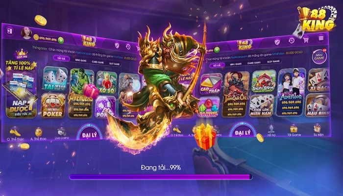 88King Club mang tới cho game thủ nhiều điều bất ngờ thú vị