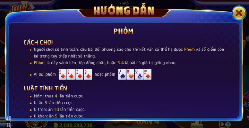 Tìm hiểu kỹ luật chơi giúp việc tham gia đánh Phỏm dễ dàng hơn