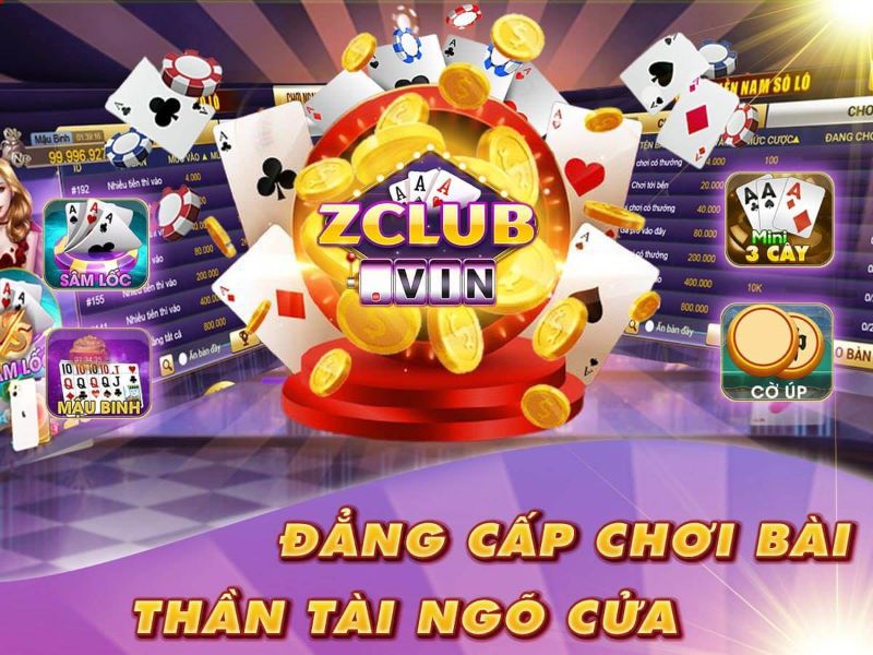 Mức đặt cược đa dạng và tỷ lệ thắng ấn tượng với các game của Zclub