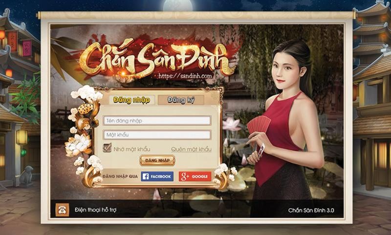 Đăng ký tham gia game tại sân chơi Chắn Sân Đình 