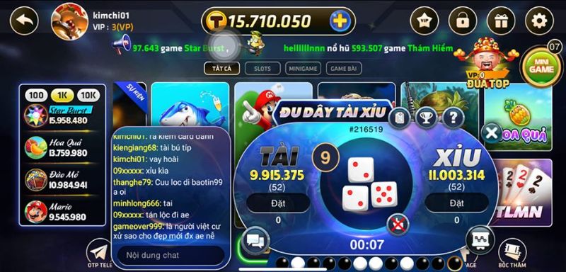 Cổng game trả thưởng cho người chơi ngay lập tức khi có kết quả với chiết khấu không đáng kể