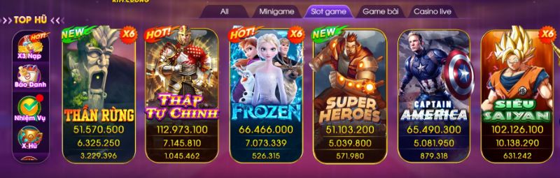 Slot game được đầu tư công phu