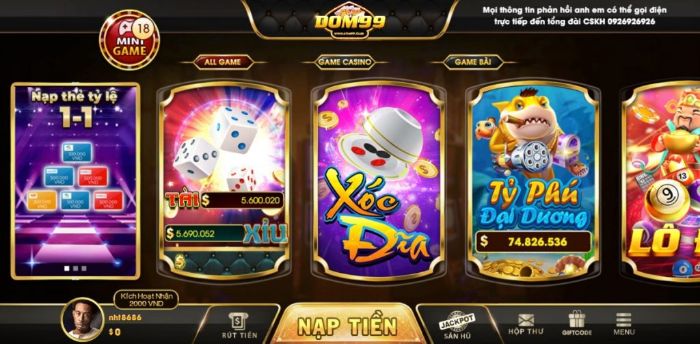 Kho game đầy đủ các thể loại hấp dẫn