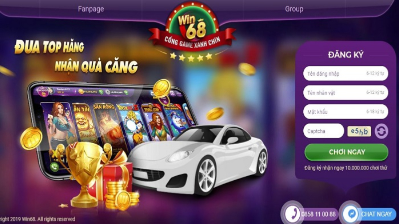 Các bước đăng ký tài khoản chơi game