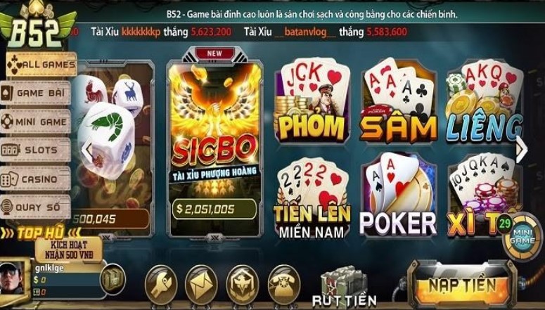 So sánh B52 game với Fa88 club