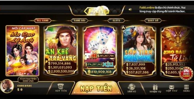 So sánh B52 game với Fa88 club