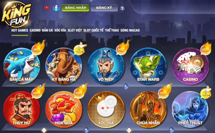 So sánh King Fun với R365 Win