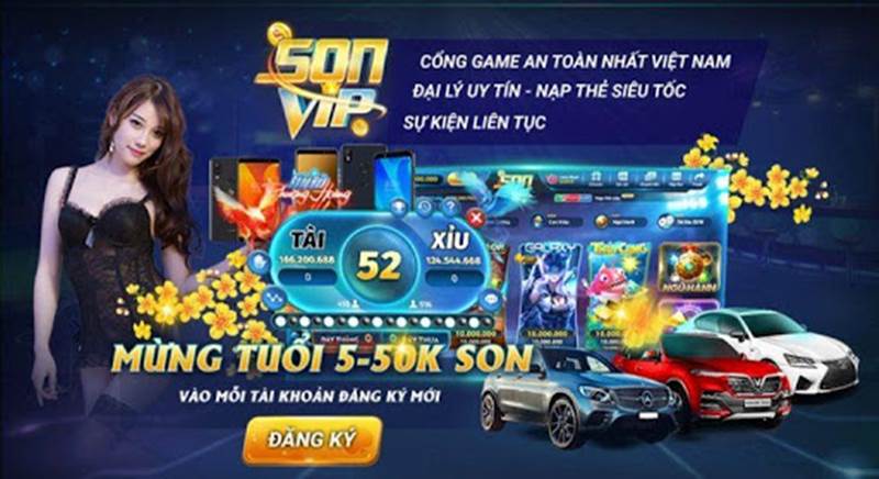 Giới thiệu cổng game Sonvip