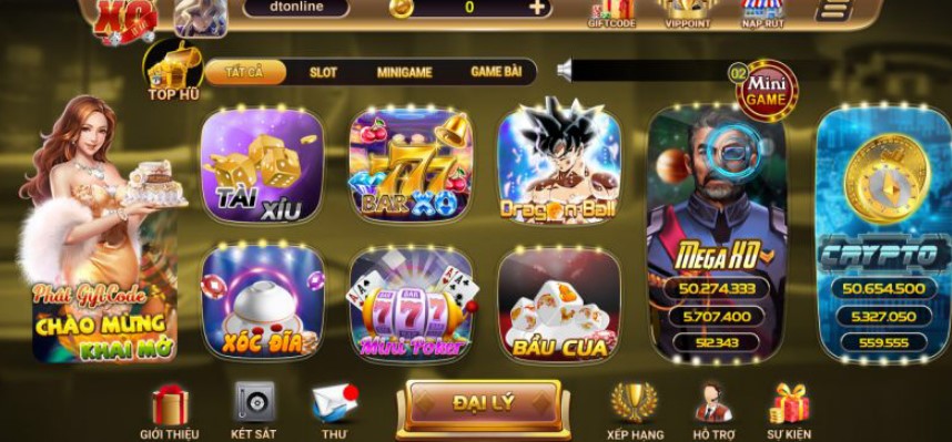 XO68 có kho game hấp dẫn chơi thả ga.