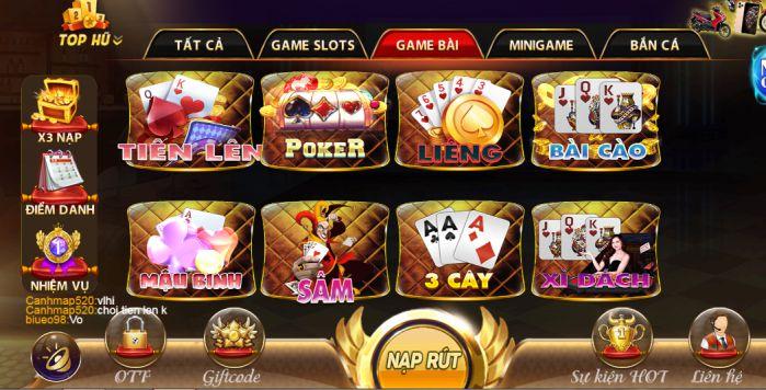 Game bài Roy79 chất lượng