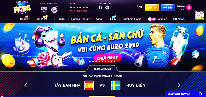 Đăng ký tài khoản game tại FCB8 như thế nào?