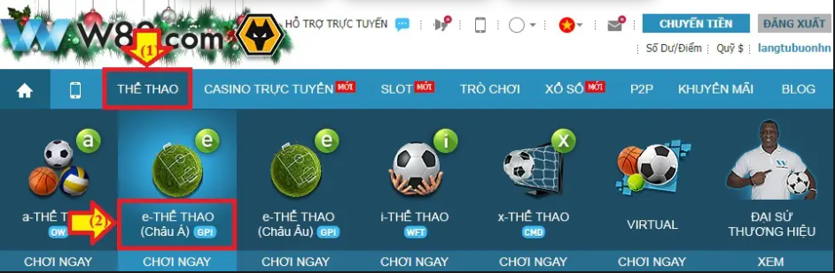 Đâu là những sản phẩm cược hấp dẫn nhất, ăn khách nhất W88 ?