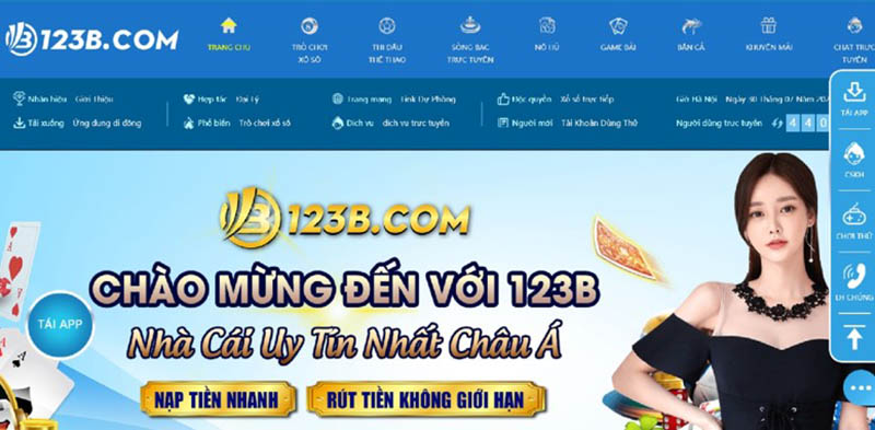 123B – Nhà cái cá cược uy tín số 1 VN