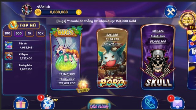 R88 Club Giftcode Quà tặng nâng tầm một huyền thoại cá cược