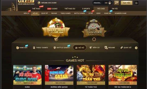 Game nổ hũ Oxbet Những lưu ý khi tham gia nổ hũ