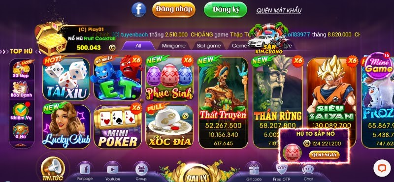 Review nổ hũ online Choang Club, thiên đường game đổi thưởng HOT nhất 2023