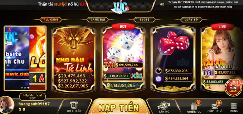 Hướng dẫn tải nổ hũ Vic Club về máy, chơi game và nhận thưởng không giới hạn