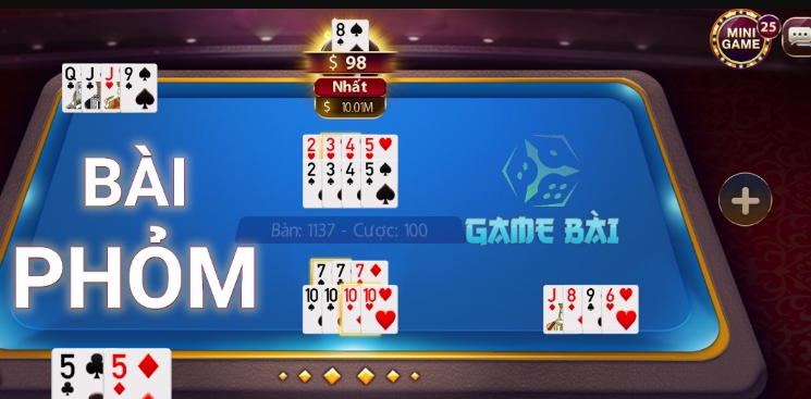 Game đánh bài phỏm