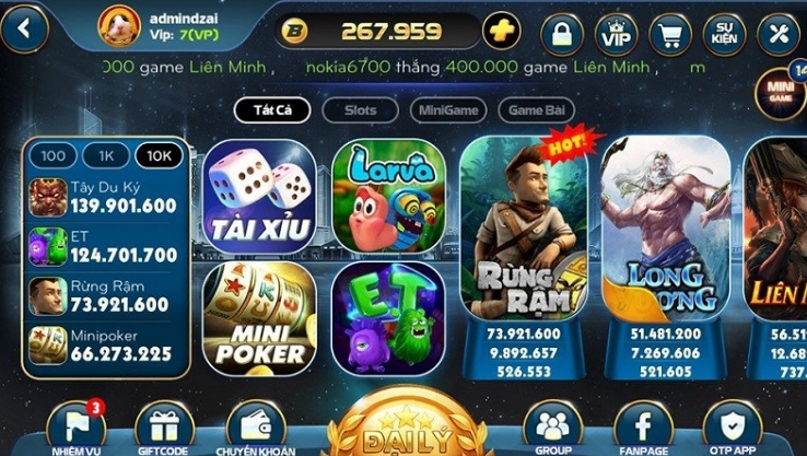 Đánh giá sơ lược về cổng game đổi thưởng Big Club 