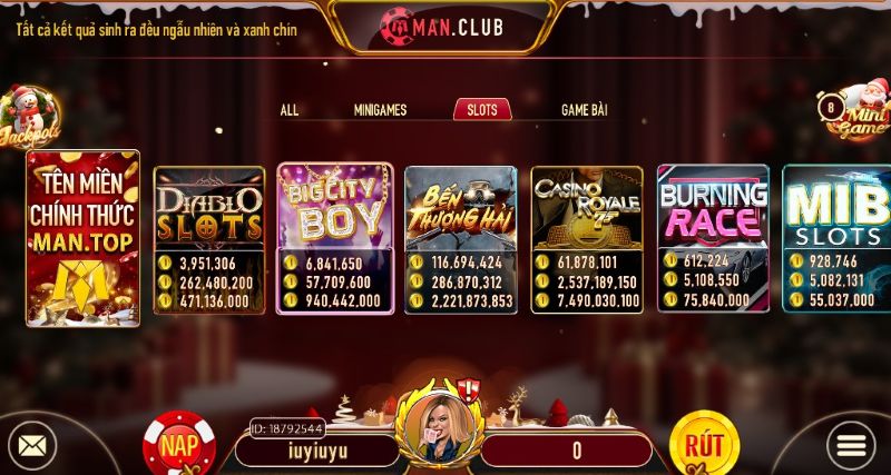 Giải đáp các vấn đề về game Slot đổi thưởng Man Club