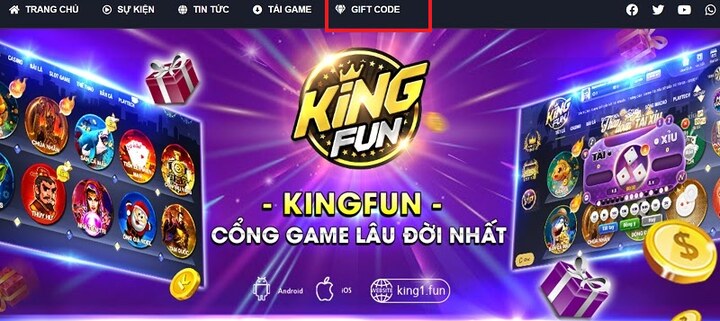 Tổng hợp lợi ích Gift code King Fun