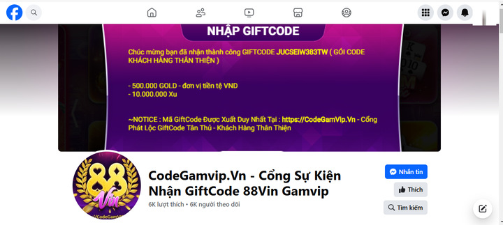 Lấy mã Gift code Vin88 ở đâu? 